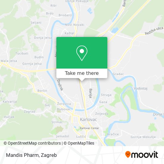 Mandis Pharm map