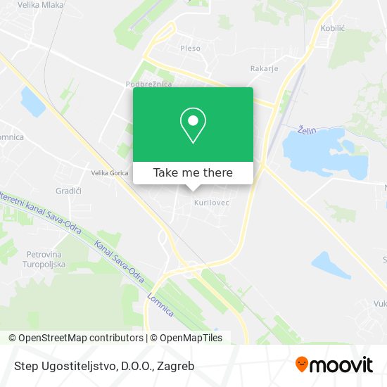 Step Ugostiteljstvo, D.O.O. map