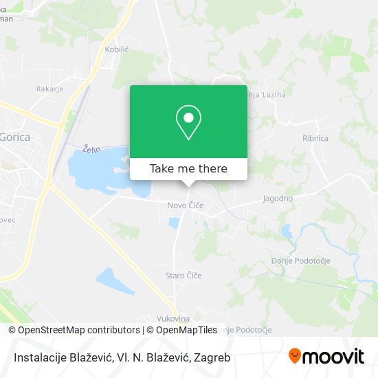 Instalacije Blažević, Vl. N. Blažević map