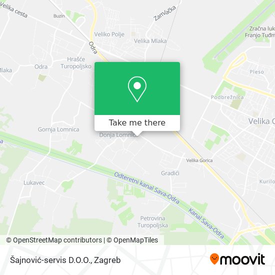 Šajnović-servis D.O.O. map