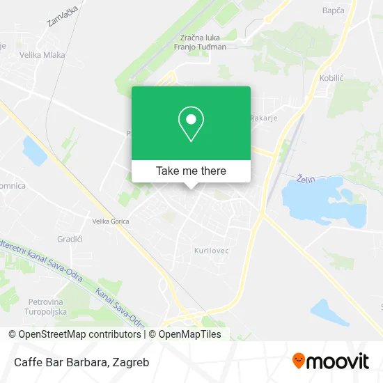 Caffe Bar Barbara map