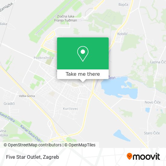 Five Star Outlet map