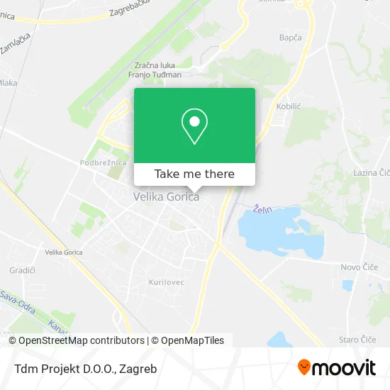 Tdm Projekt D.O.O. map