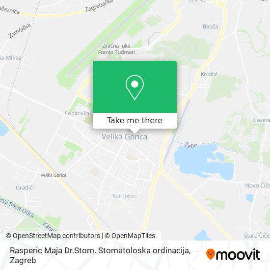 Rasperic Maja Dr.Stom. Stomatoloska ordinacija map