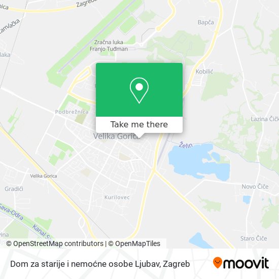 Dom za starije i nemoćne osobe Ljubav map