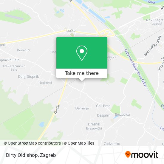 Dirty Old shop map