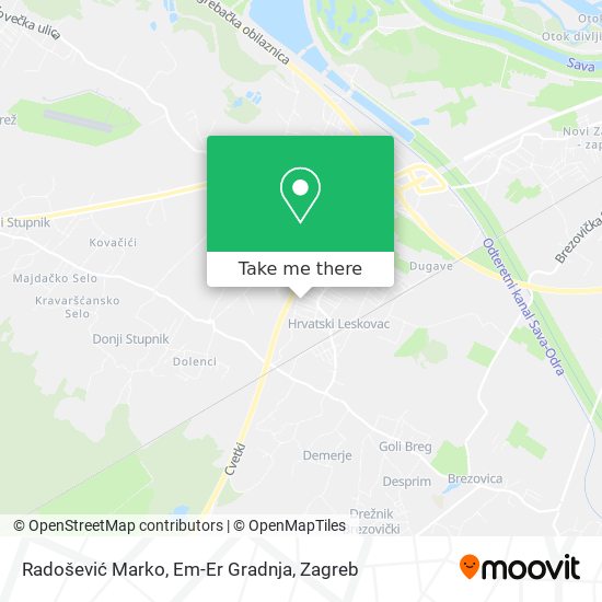 Radošević Marko, Em-Er Gradnja map