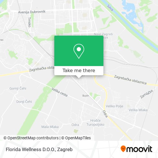 Florida Wellness D.O.O. map