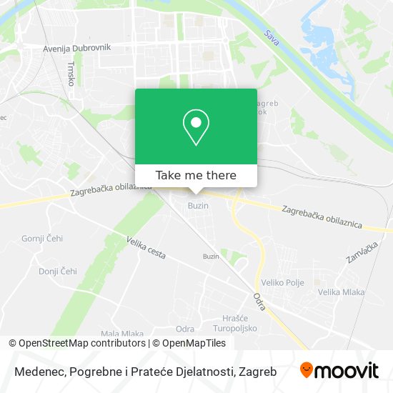 Medenec, Pogrebne i Prateće Djelatnosti map
