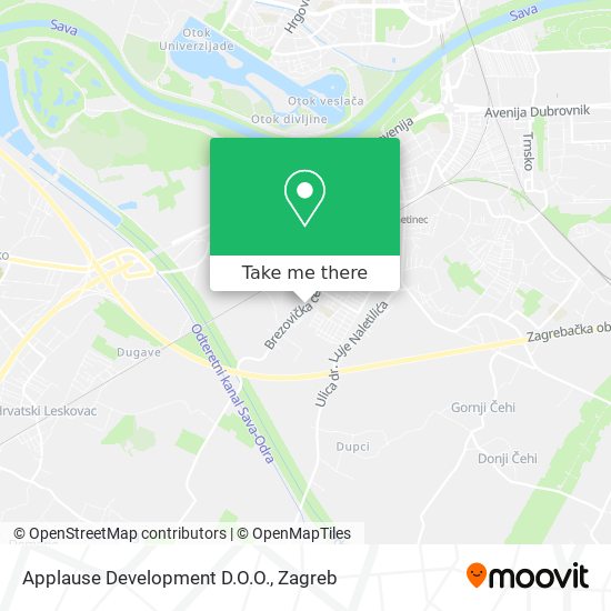 Applause Development D.O.O. map
