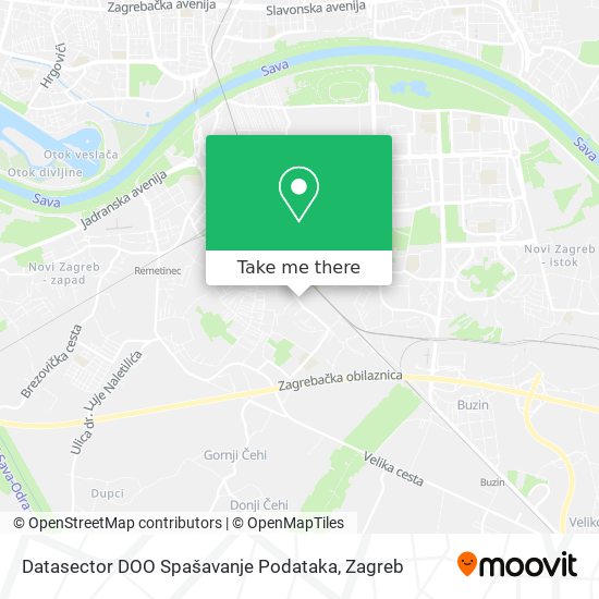 Datasector DOO Spašavanje Podataka map