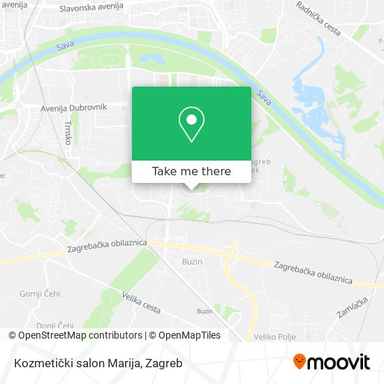 Kozmetički salon Marija map