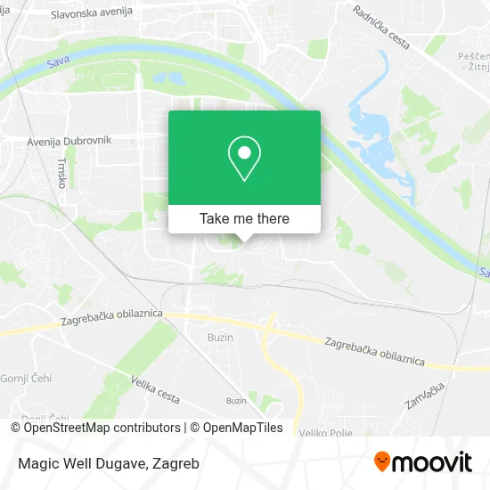 Magic Well Dugave map