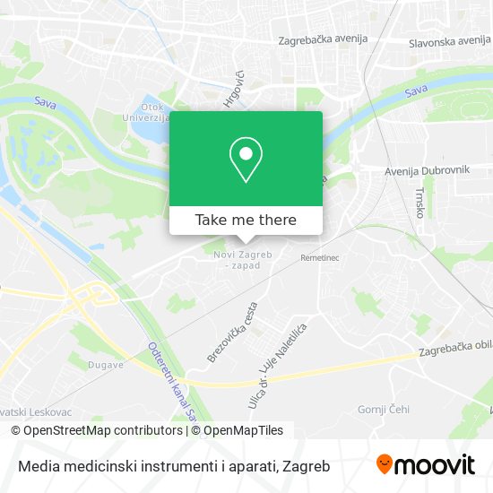 Media medicinski instrumenti i aparati map