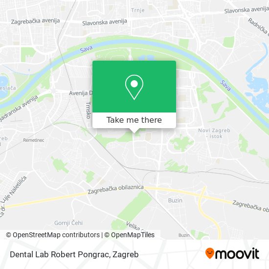 Dental Lab Robert Pongrac map