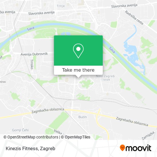 Kinezis Fitness map