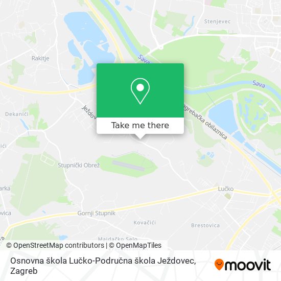 Osnovna škola Lučko-Područna škola Ježdovec map