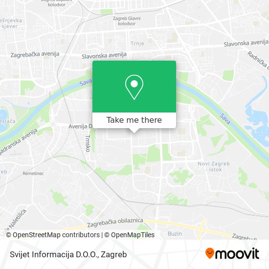 Svijet Informacija D.O.O. map