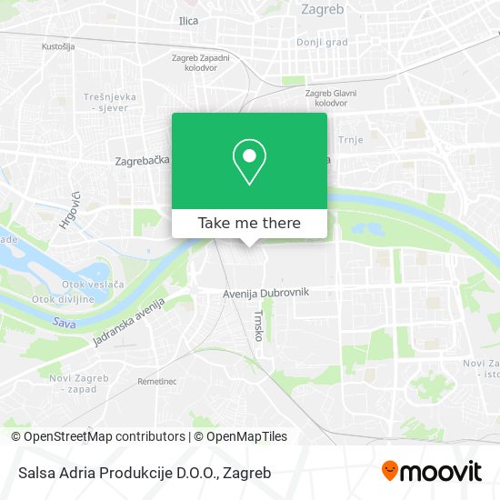 Salsa Adria Produkcije D.O.O. map