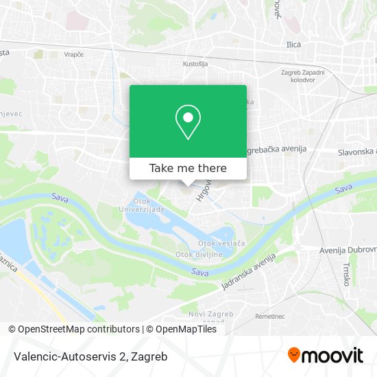 Valencic-Autoservis 2 map