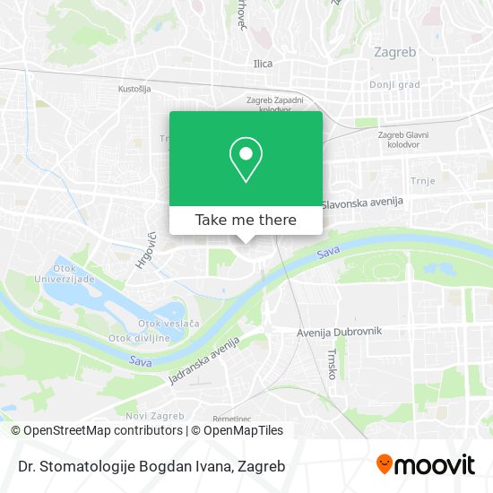 Dr. Stomatologije Bogdan Ivana map