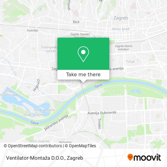 Ventilator-Montaža D.O.O. map