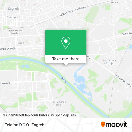 Telefon D.O.O. map