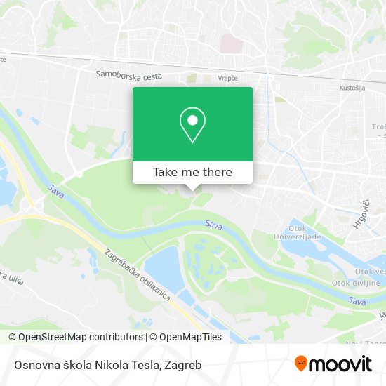 Osnovna škola Nikola Tesla map