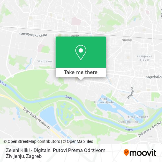 Zeleni Klik! - Digitalni Putovi Prema Održivom Življenju map