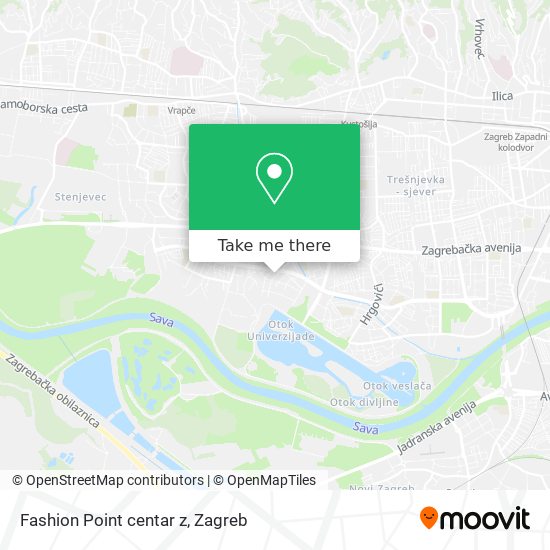 Fashion Point centar z map