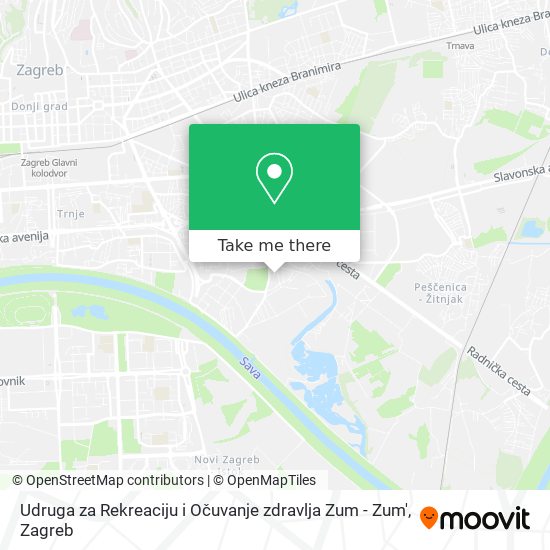 Udruga za Rekreaciju i Očuvanje zdravlja Zum - Zum' map