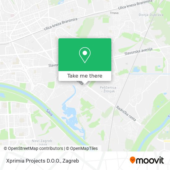Xprimia Projects D.O.O. map