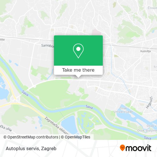 Autoplus servis map