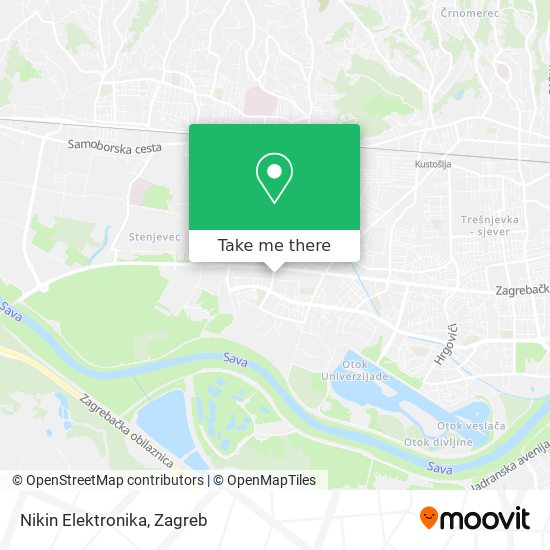 Nikin Elektronika map