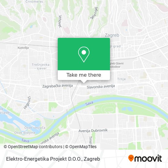 Elektro-Energetika Projekt D.O.O. map