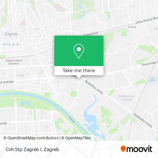 Cvh Stp Zagreb I map