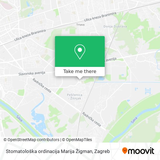 Stomatološka ordinacija Marija Žigman map