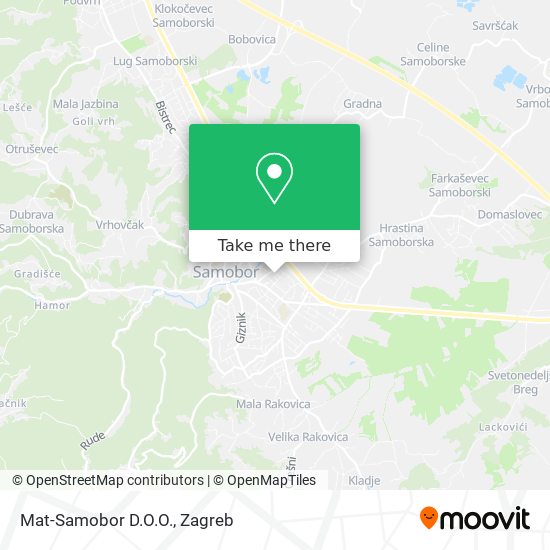 Mat-Samobor D.O.O. map