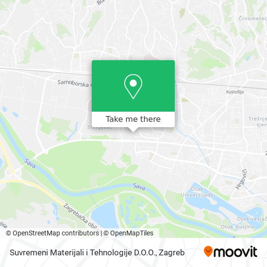 Suvremeni Materijali i Tehnologije D.O.O. map