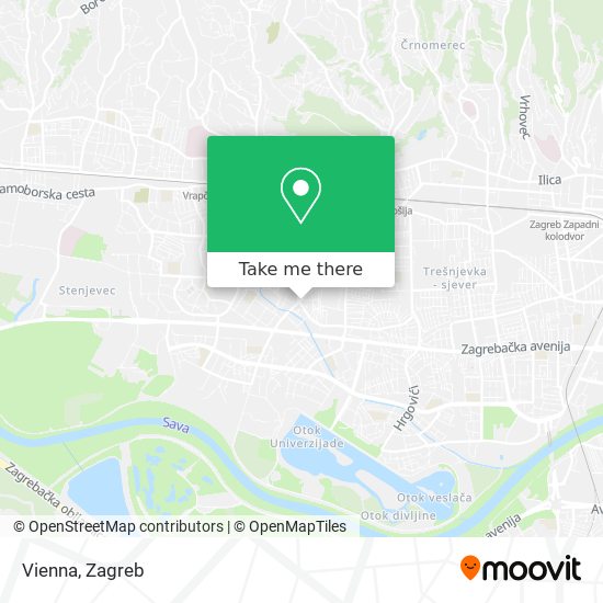 Vienna map