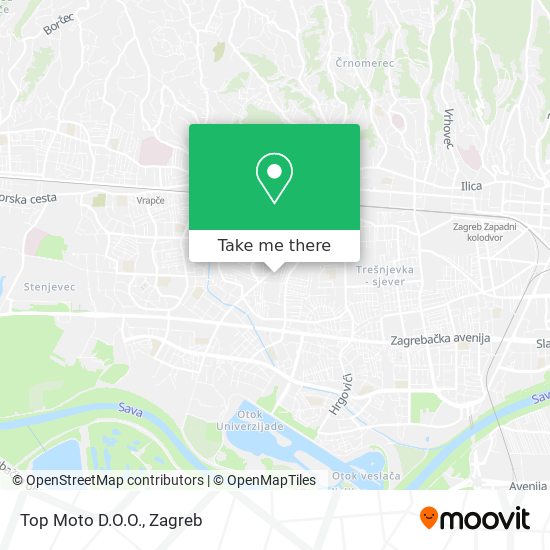 Top Moto D.O.O. map