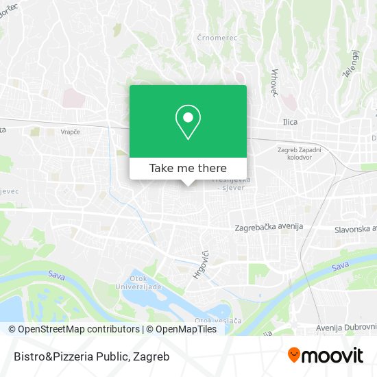 Bistro&Pizzeria Public map