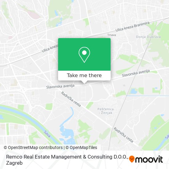 Remco Real Estate Management & Consulting D.O.O. map