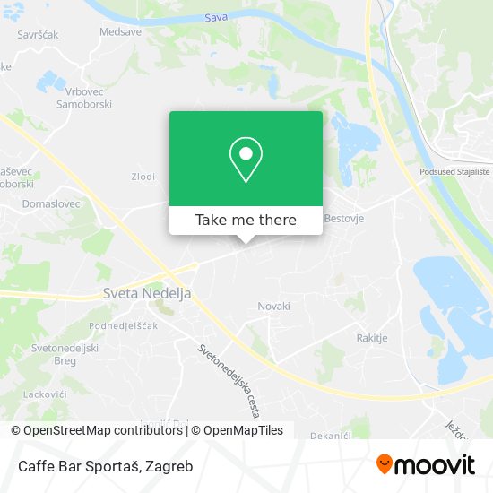 Caffe Bar Sportaš map