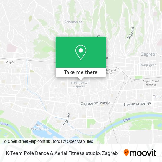 K-Team Pole Dance & Aerial Fitness studio map