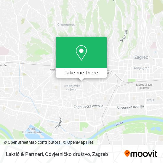 Laktić & Partneri, Odvjetničko društvo map