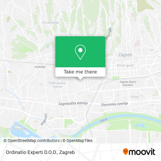 Ordinatio Experti D.O.O. map