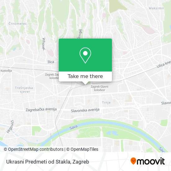 Ukrasni Predmeti od Stakla map