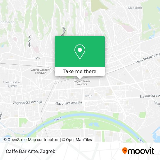Caffe Bar Ante map
