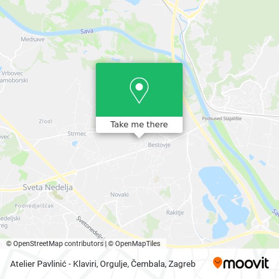 Atelier Pavlinić - Klaviri, Orgulje, Čembala map